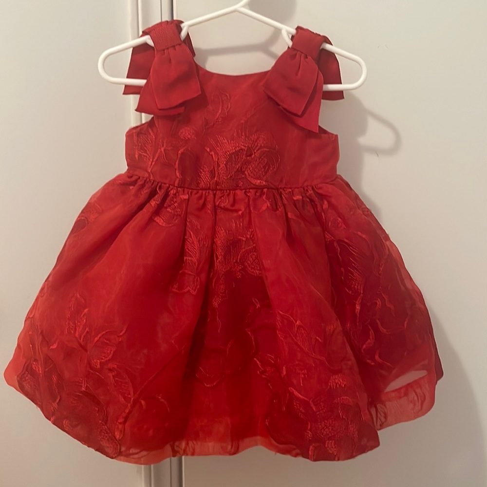 Red Christmas dress